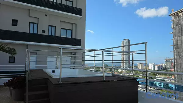 apartamentos - Alquilo en Torre moderna, Bella Vista, piso Alto,  2