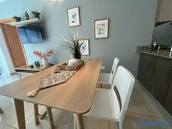 apartamentos - Apartamento en Alquiler en Naco Amueblado de UNA H 9