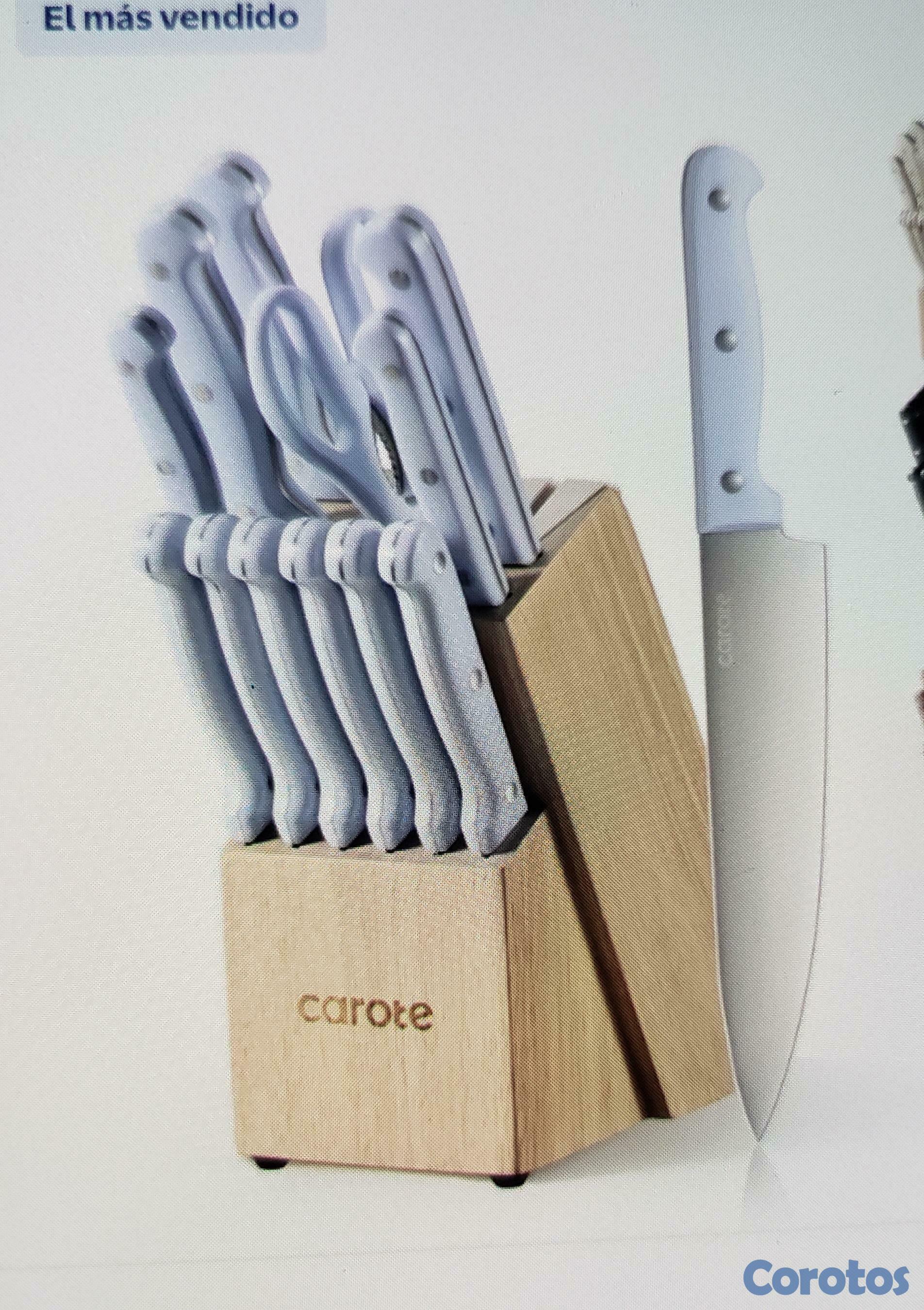 cocina - CAROTE SET DE CUCHILLOS DE ACERO INOXIDABLE 14 PZS 3