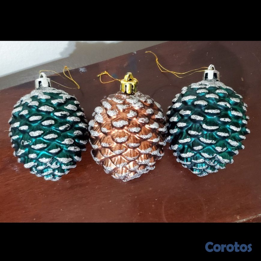 decoración y accesorios - Adorno de navidad (Pared o árbol). Piñones y venad 6