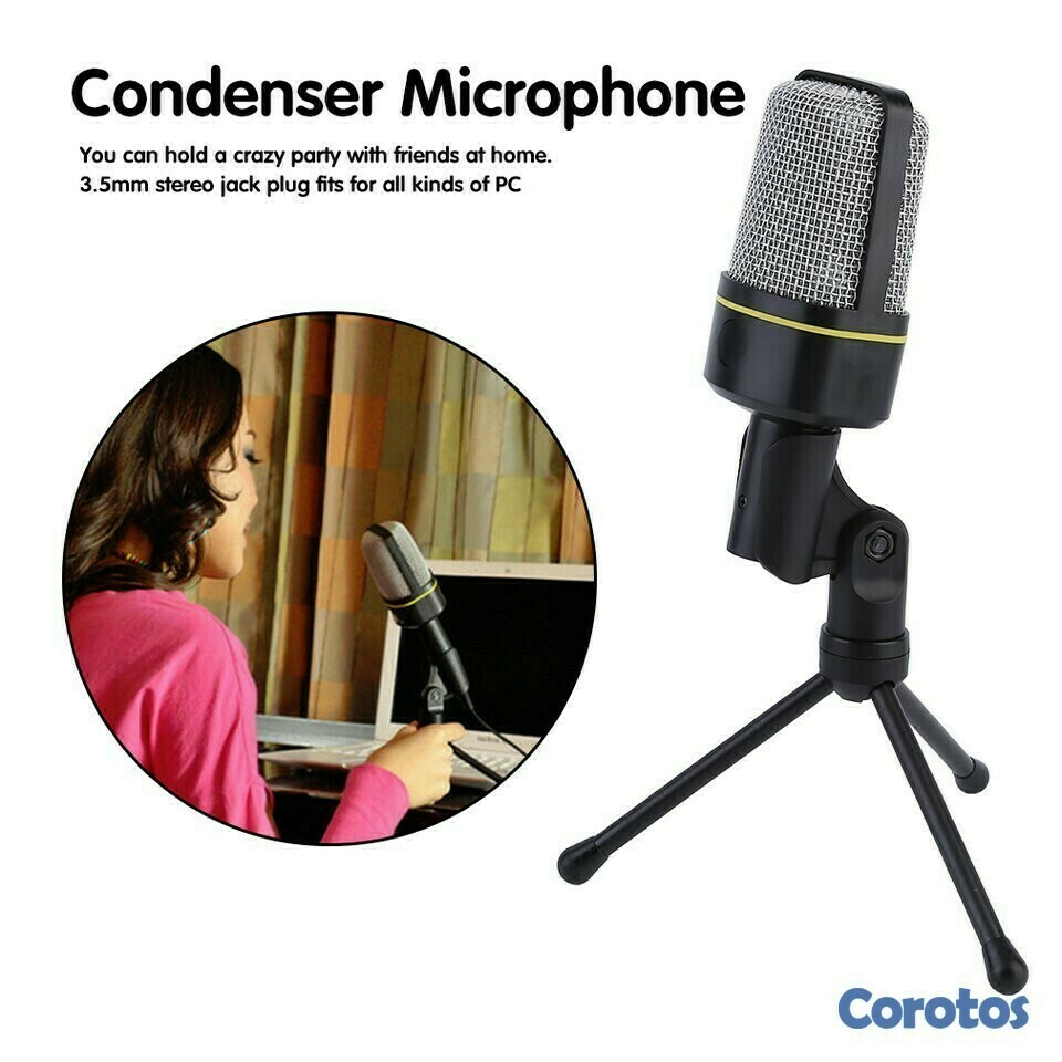 camaras y audio - Micrófono con condensador para PC 4