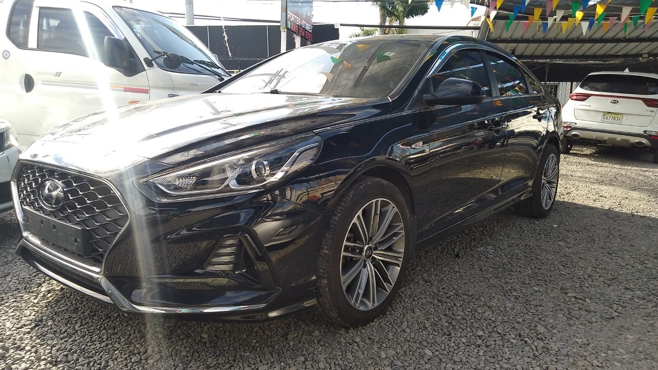 carros - HYUNDAI SONATA NEW RISE 2021 NEGRO 1
