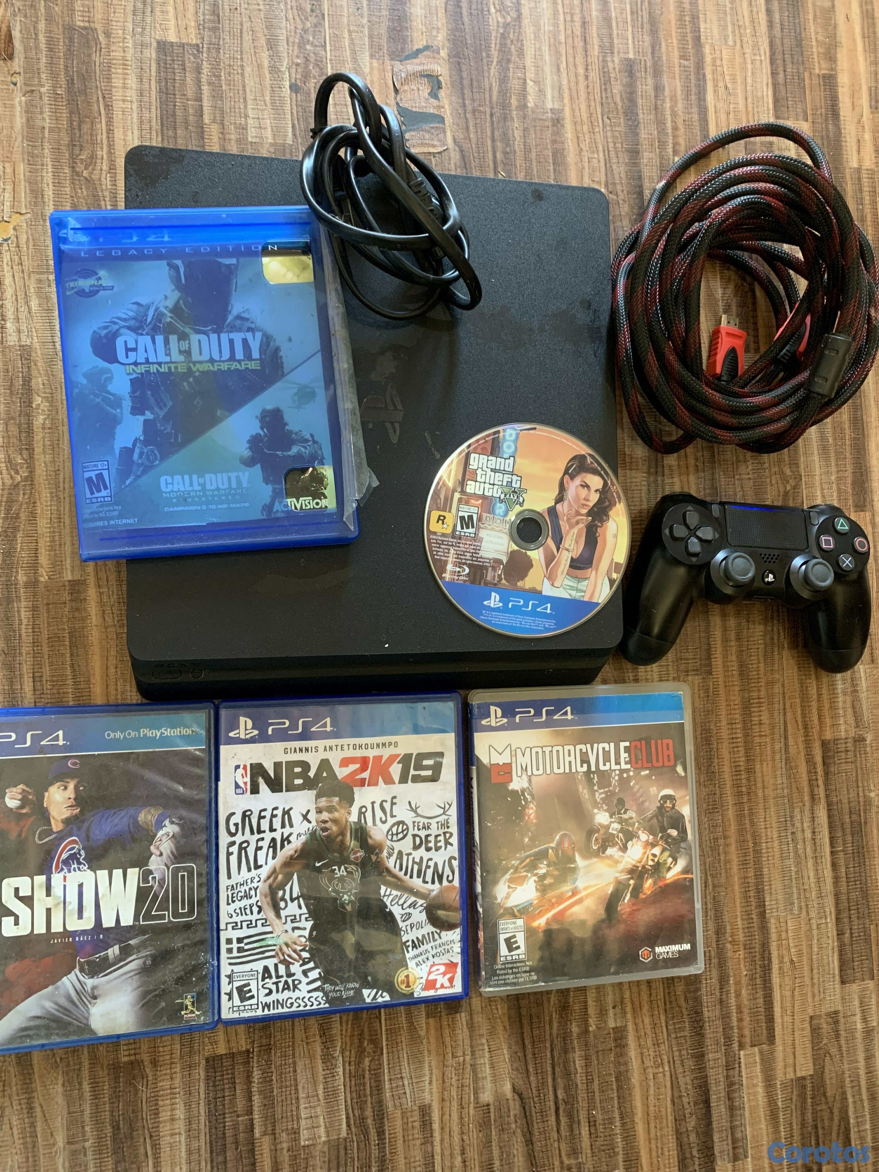 consolas y videojuegos - pley 4 slim 1TB  1