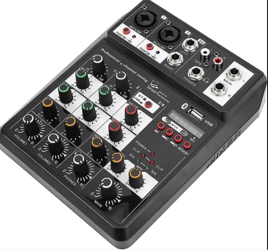 otros electronicos - Mezcladora de 2 canales con usb 2.0