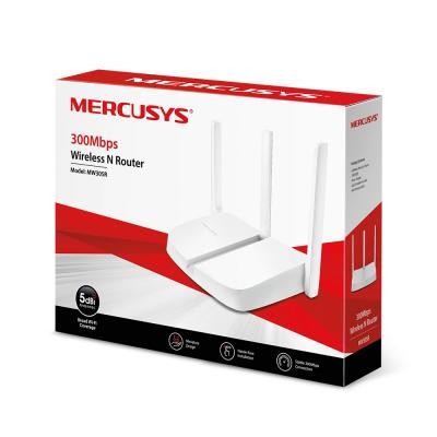 computadoras y laptops - ROUSTER MERCUSYS MW306R 3 ANTENAS  DE ALTA EFICINCIA EN SUS Conexiones 
 1