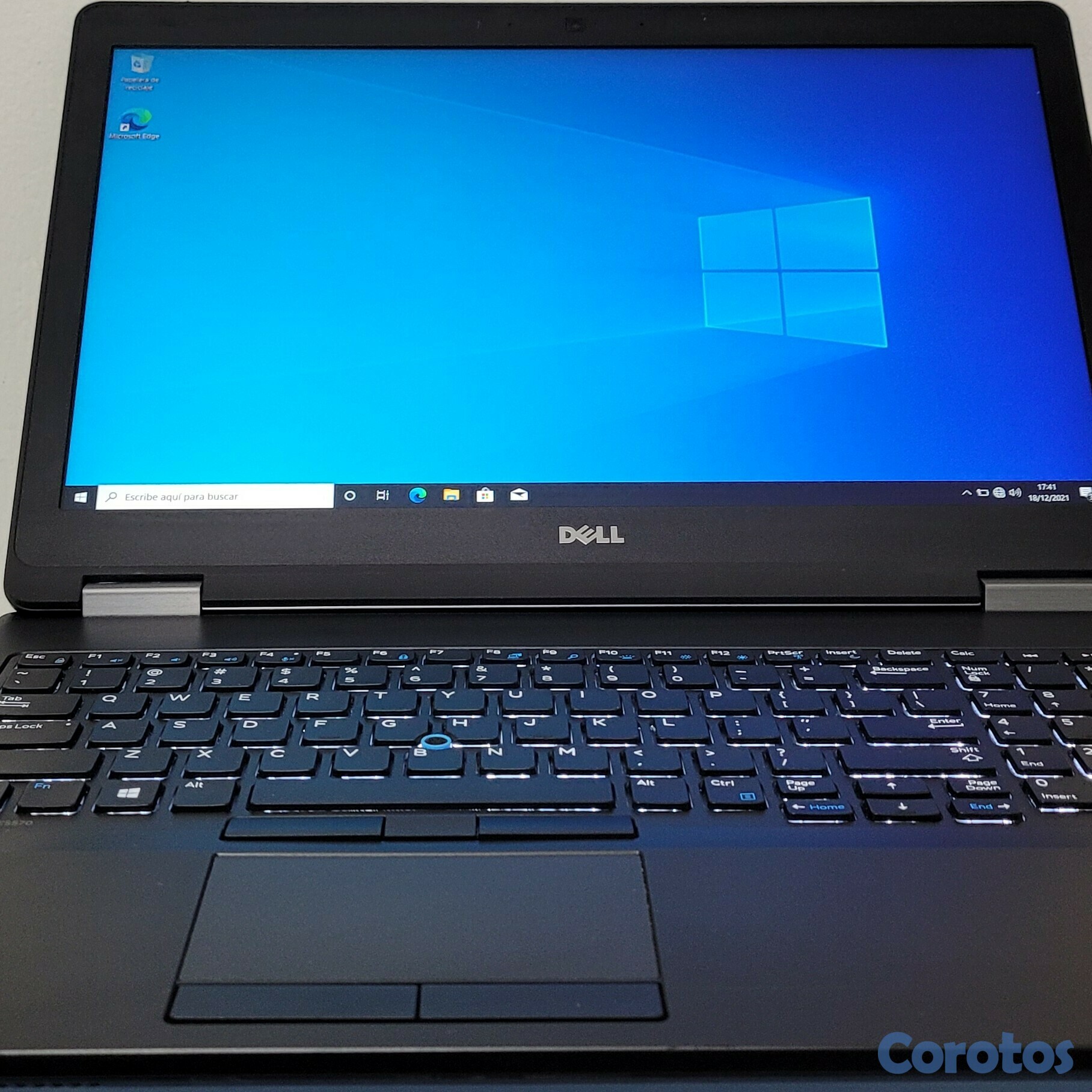 computadoras y laptops - Dell 5580 17 Pulg Core i7 2.90ghz Ram 16gb ddr4 Disco SSD Nvidea MX 940 10gb 1