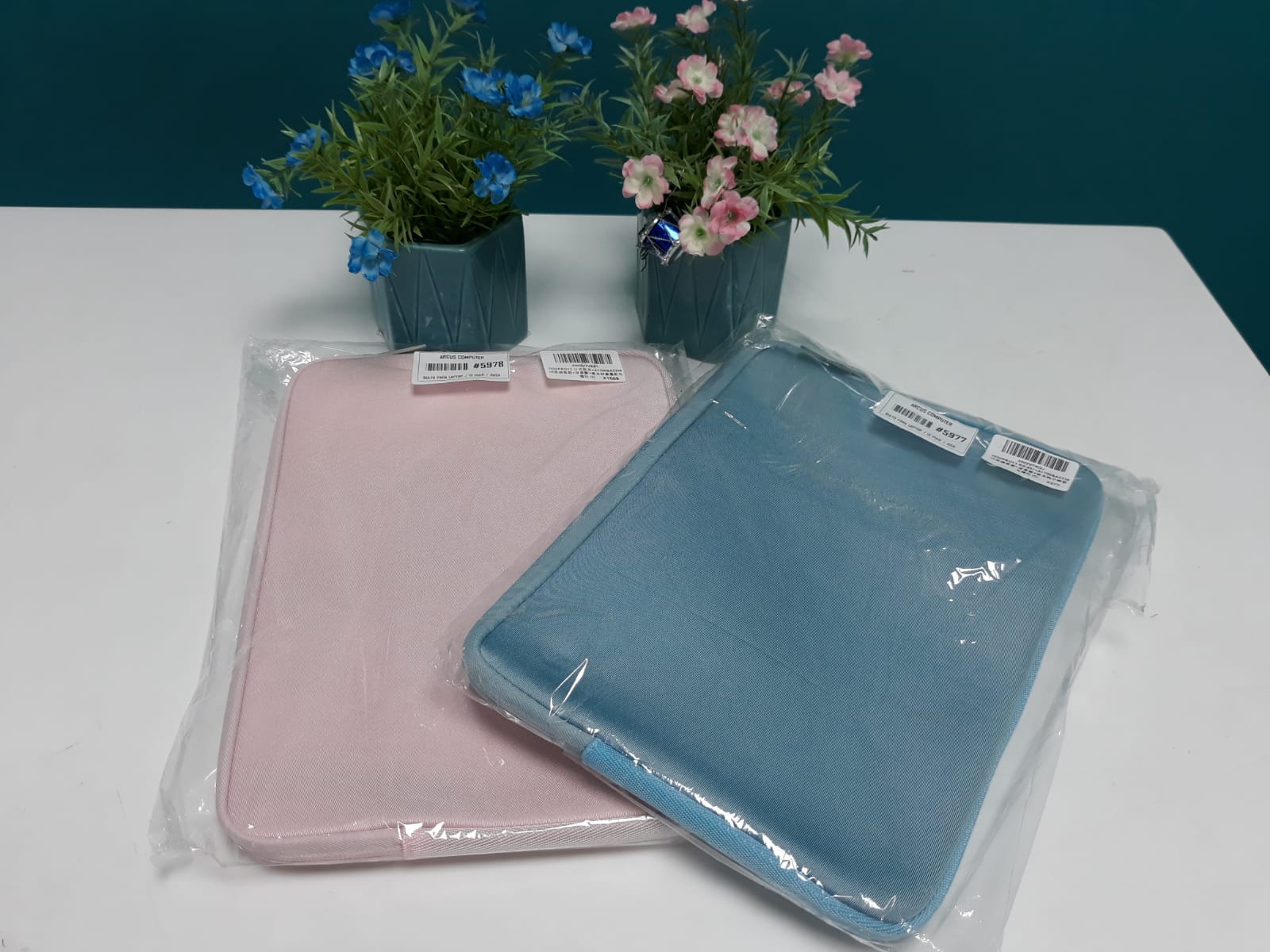 accesorios para electronica - BULTOS PARA LAPTOP/ 13 PULGADA AZUL Y ROSADO     