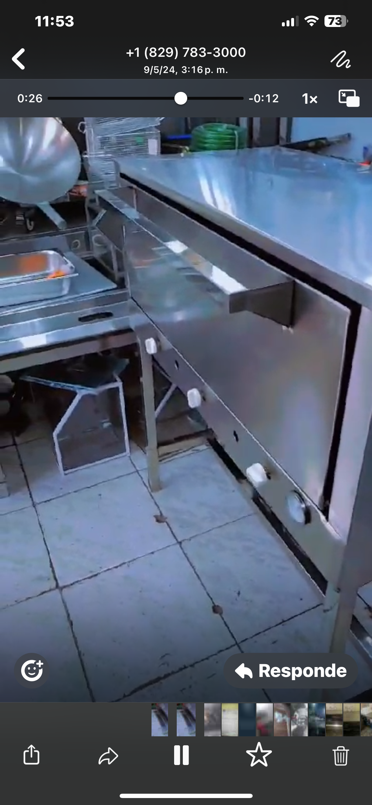 equipos profesionales - Horno de 6 bandejas y mesa de 3 niveles para pizza 0