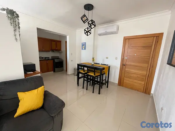 apartamentos - Aparta estudio amueblado con gran terraza privada  5