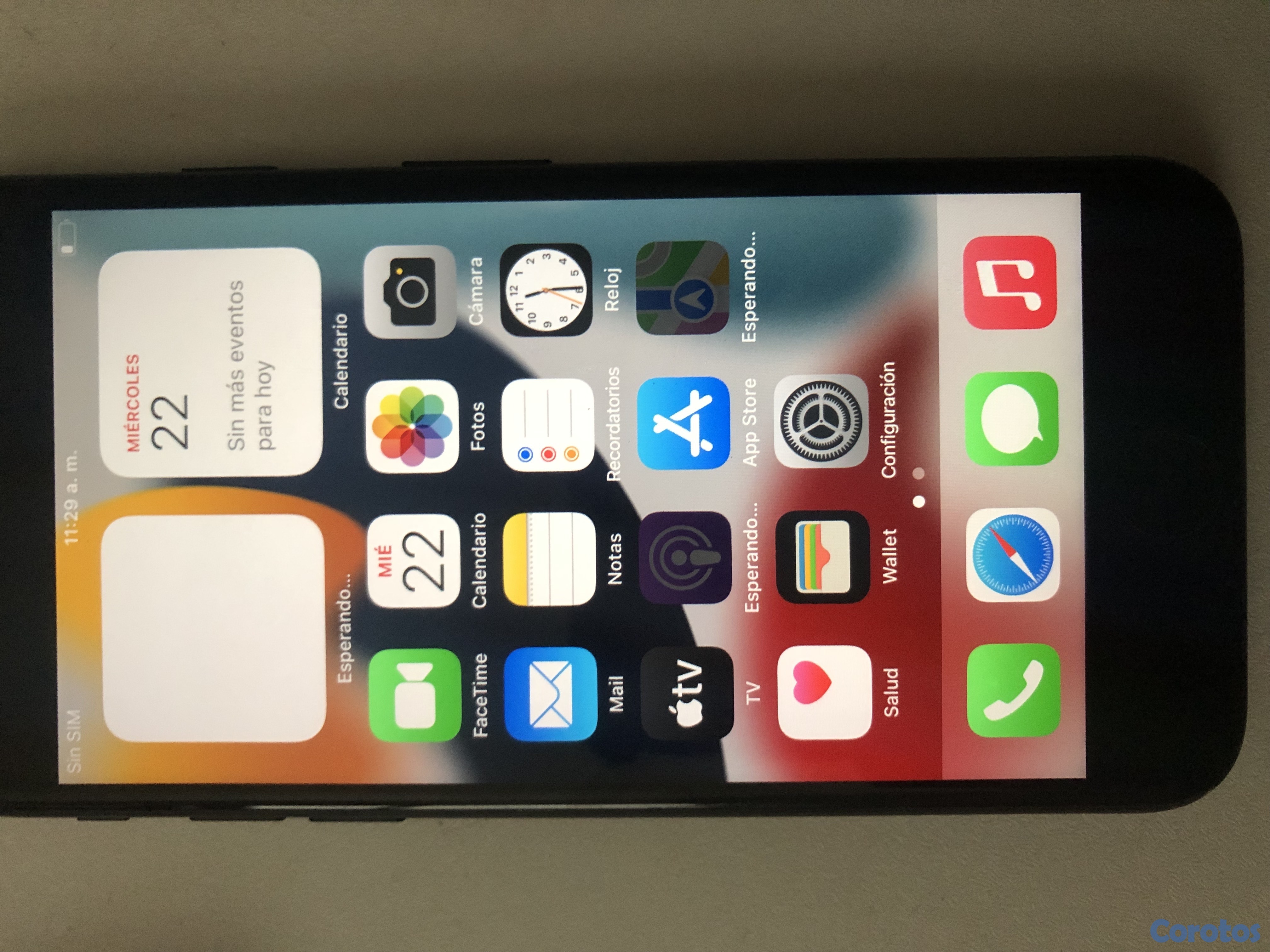 celulares y tabletas - iPhone 7 normal de 32gb  baypass es turbo sim esta todo nitido  1