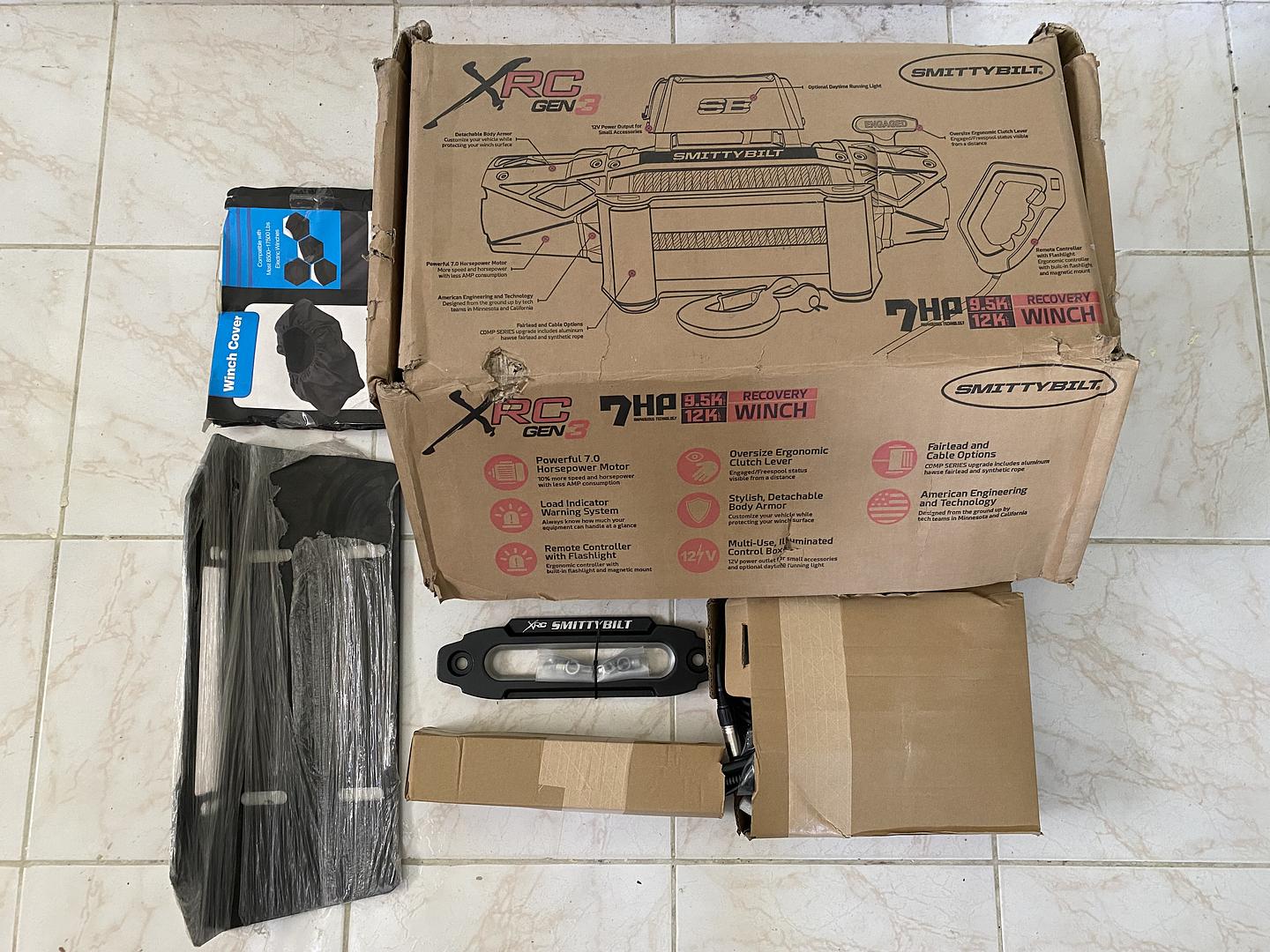 otros electronicos - Winche Smittybilt XRC Gen3  4