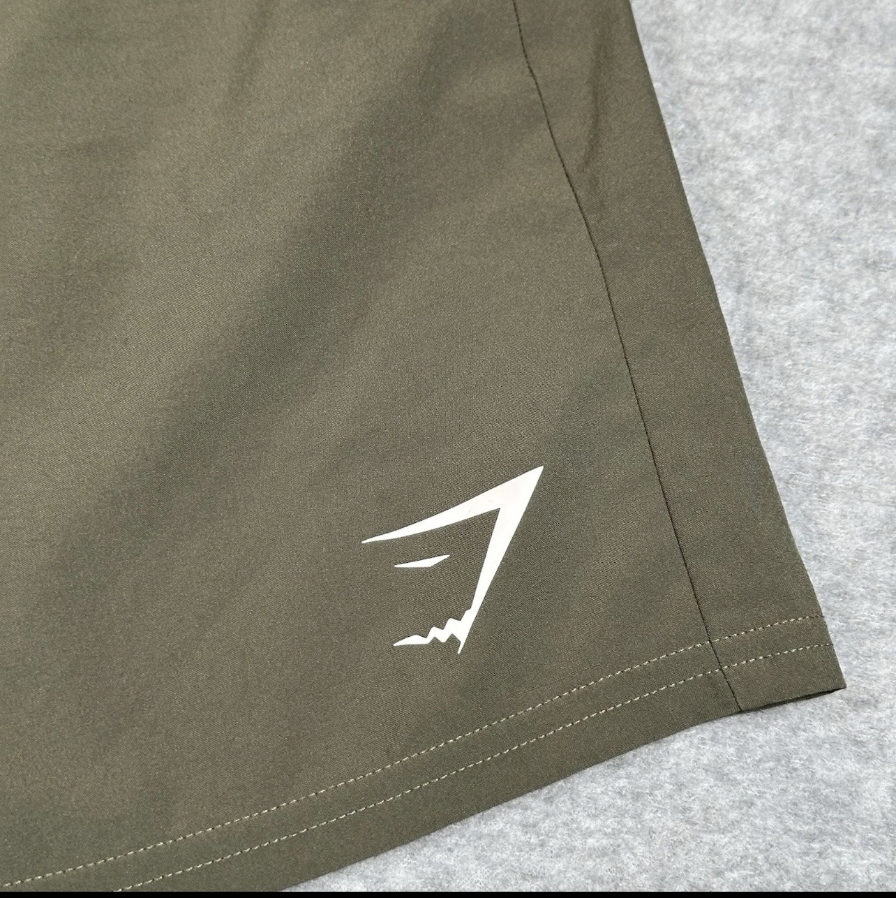 ropa para hombre - Gymshark Shorts Mens L Stretch Performance Running Logo Green Training 3
