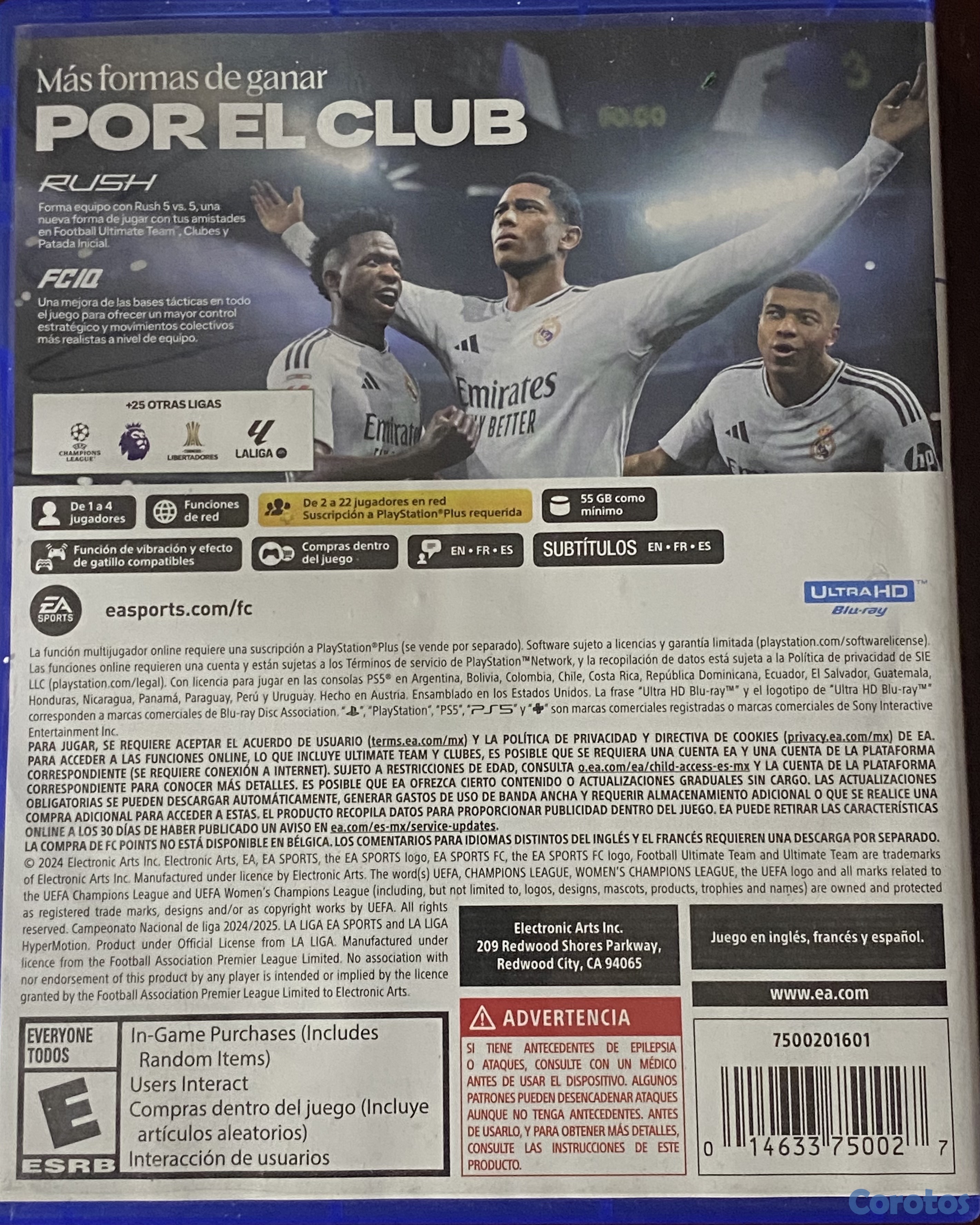 consolas y videojuegos - Fifa 25 PS5 COMO NUEVA 4