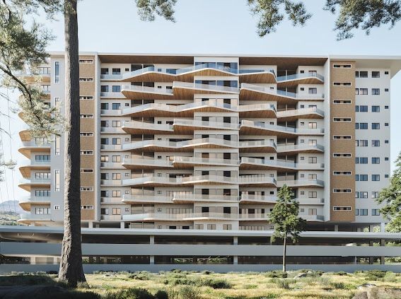 apartamentos - Torre de Apartamentos con Exquisita Infraestructura, Villa Olga 