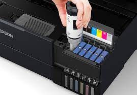 impresoras y scanners - Impresora inalámbrica fotográfica multifuncional 3 en 1 Epson EcoTank L8180  3