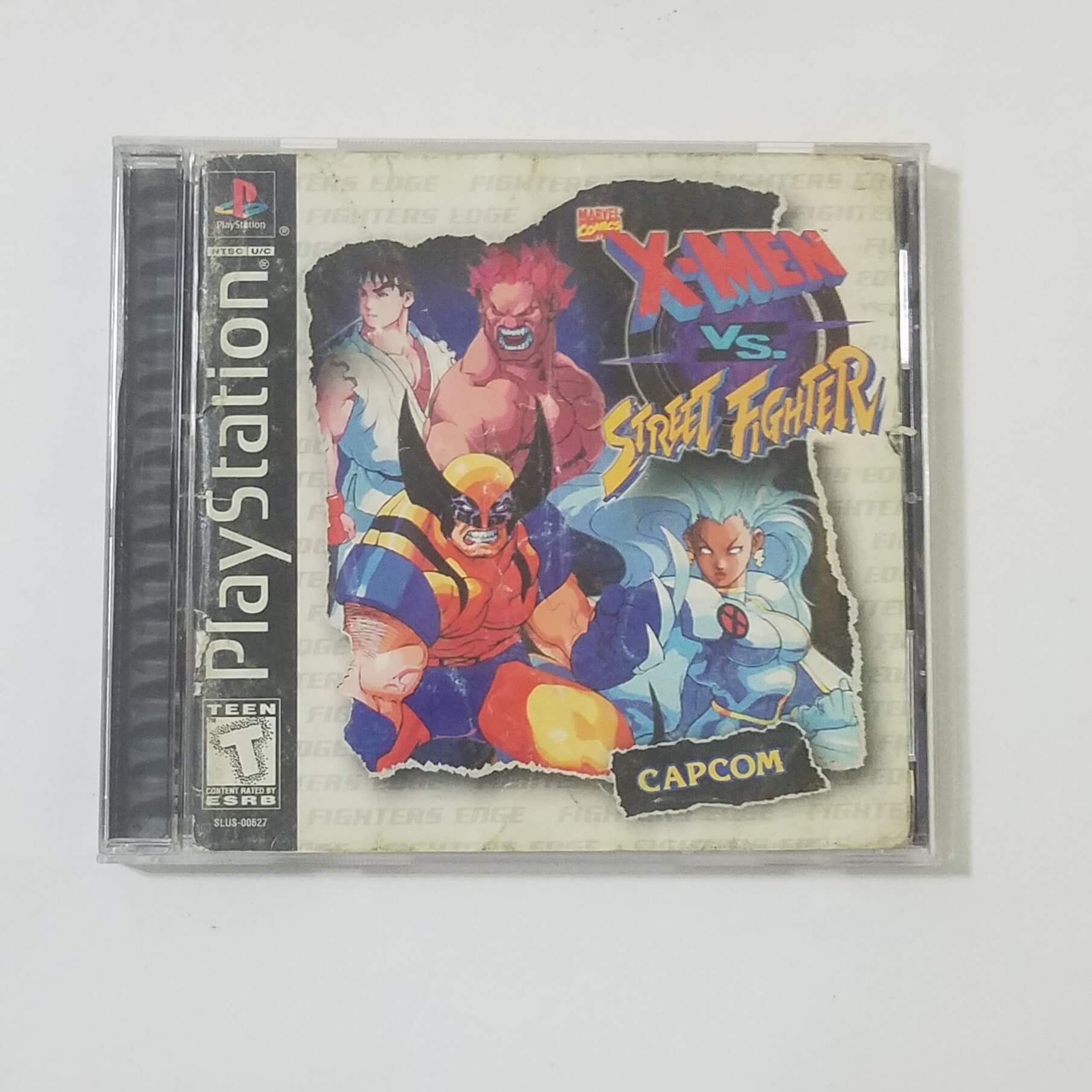 consolas y videojuegos - X-Men vs. Street Fighter de PlayStation 1 (PS1)  1