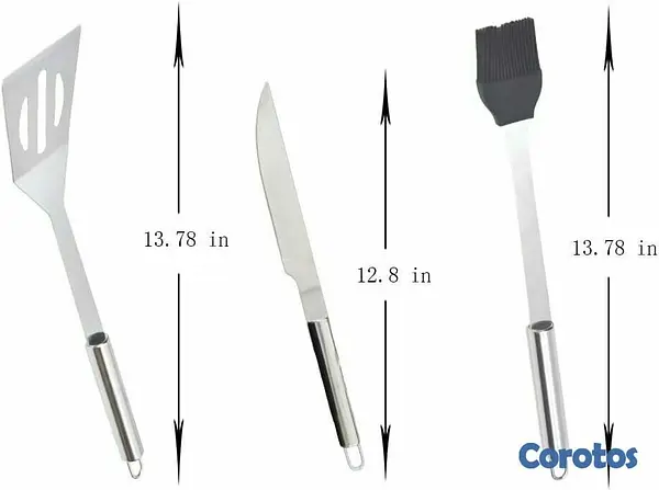 cocina - Set de Utensilios para Parrillada con Estuche 3