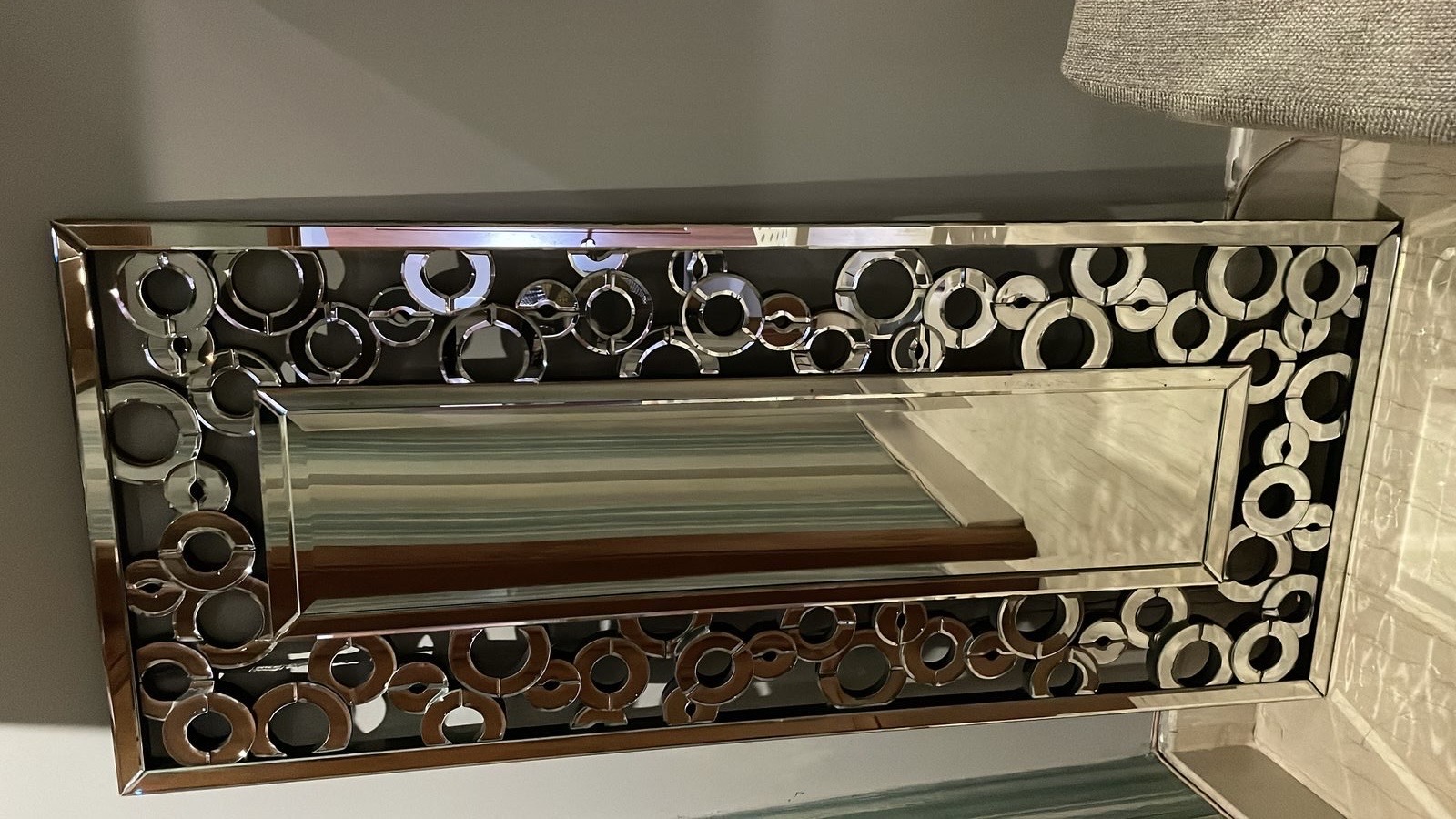 muebles y colchones - espejo de ilumel óptimas condiciones se puede usar horizontal o vertical 