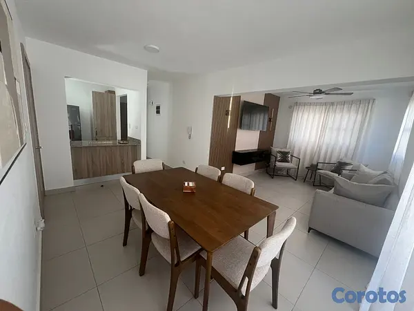 apartamentos - Apartamento en renta amueblada en Muñoz puerto pla 6