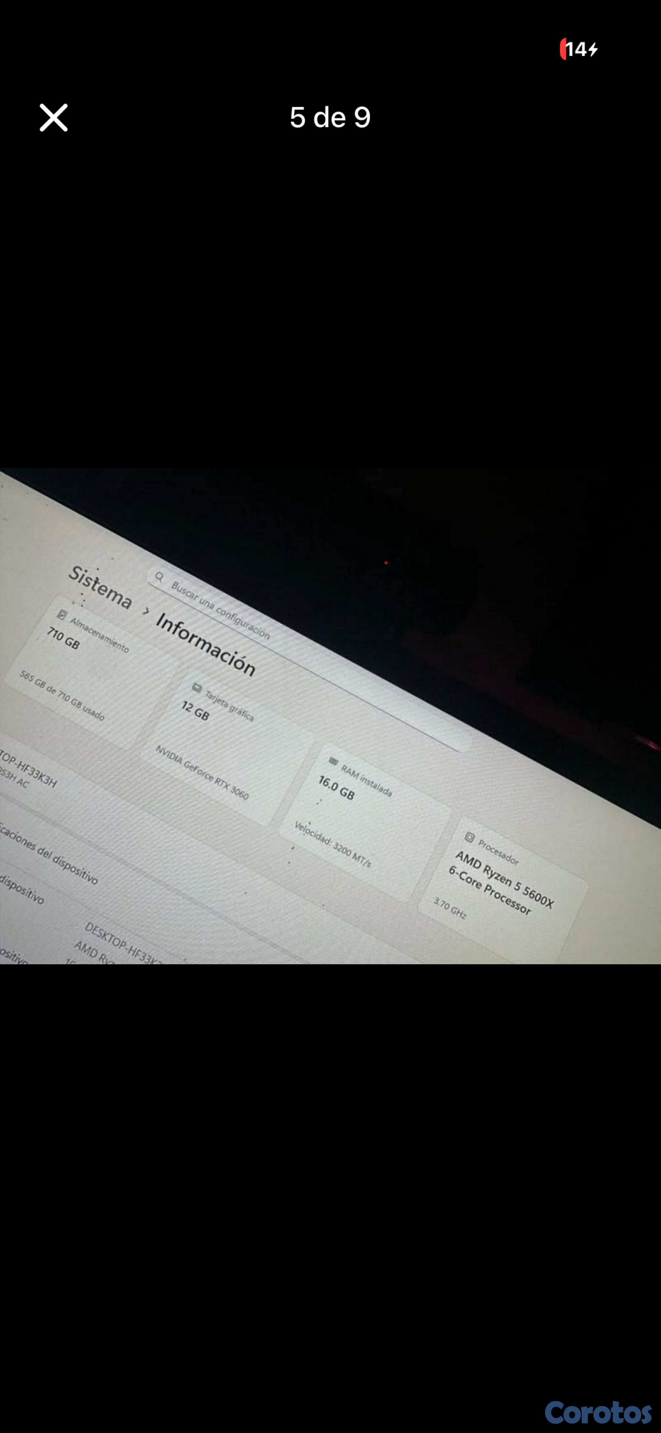 computadoras y laptops - Vendo Pc Gamer Completa  5