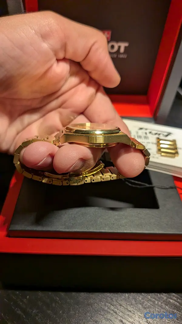 joyas, relojes y accesorios - Tissot PRX Quartz 35 mm Gold 8
