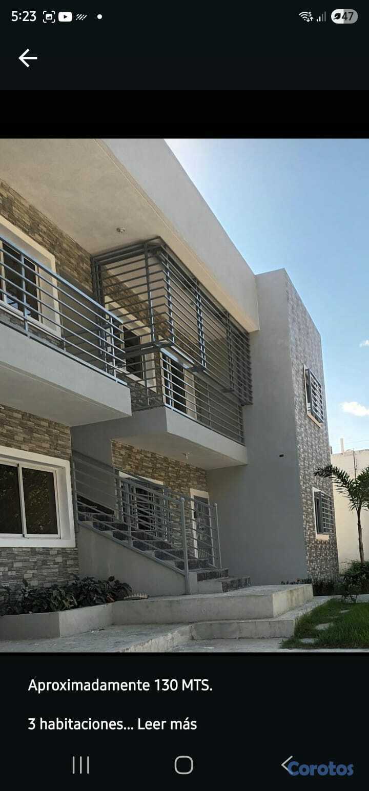 apartamentos - Apartamento prox. a la av. Republica de Colombia y 1