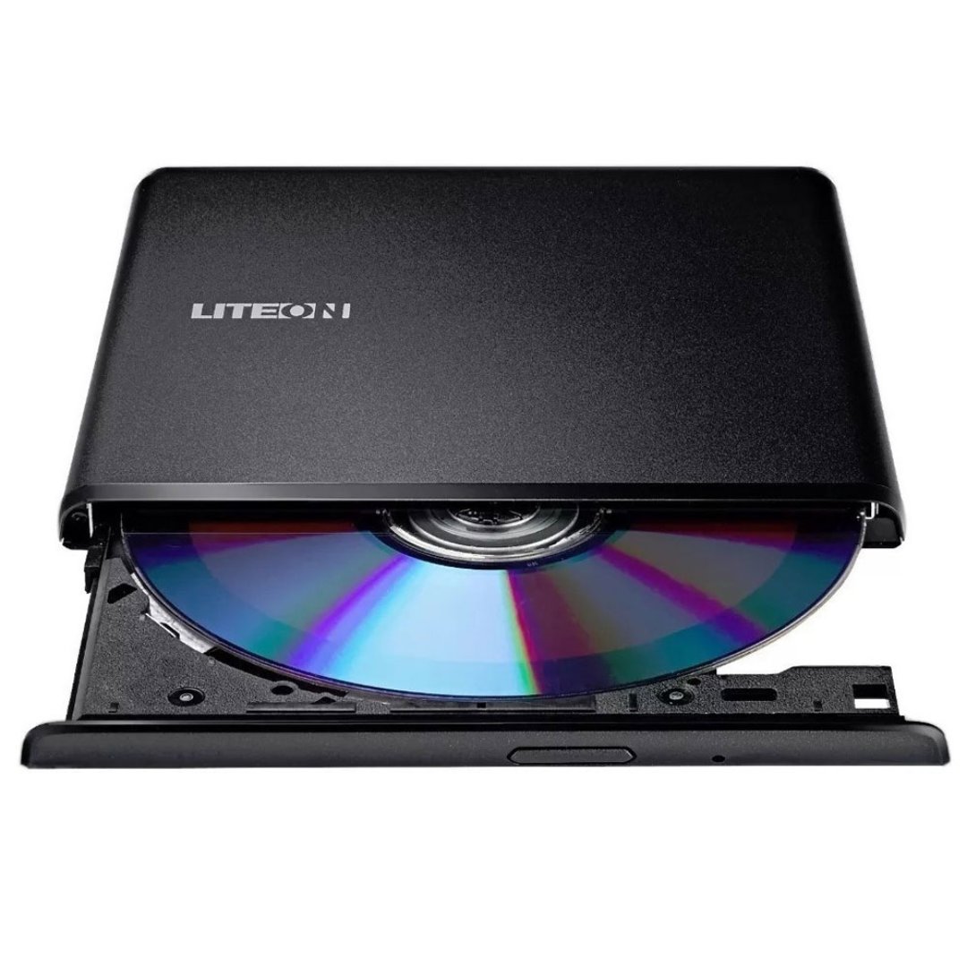 computadoras y laptops - DVDRW EXTERNO LITEON, (QUEMADORA DE DVD EXTERNA) )USB, ULTRA SLENDER.  1