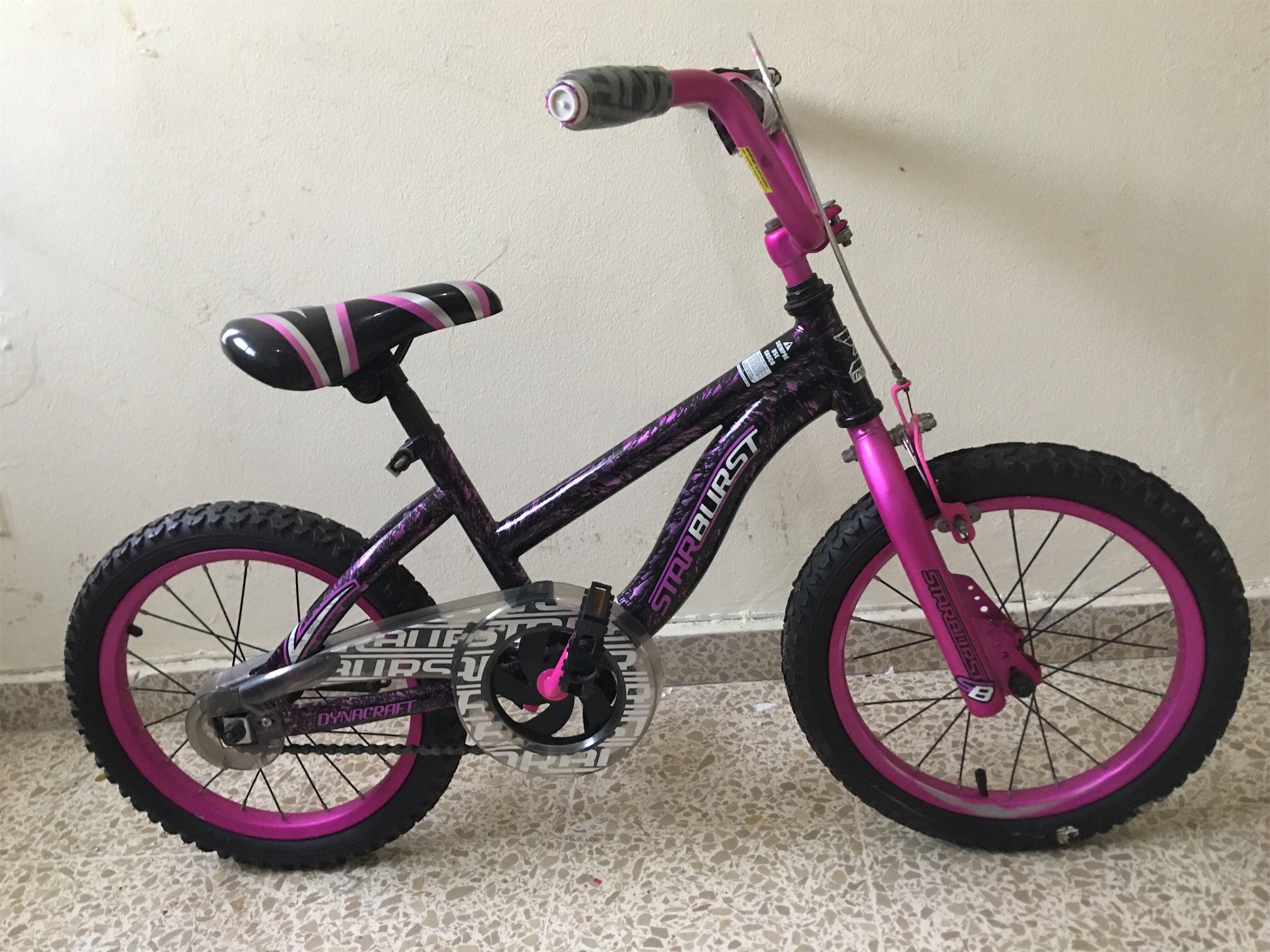 juguetes - Bicicleta Star Burst Dynacraft Aro 16