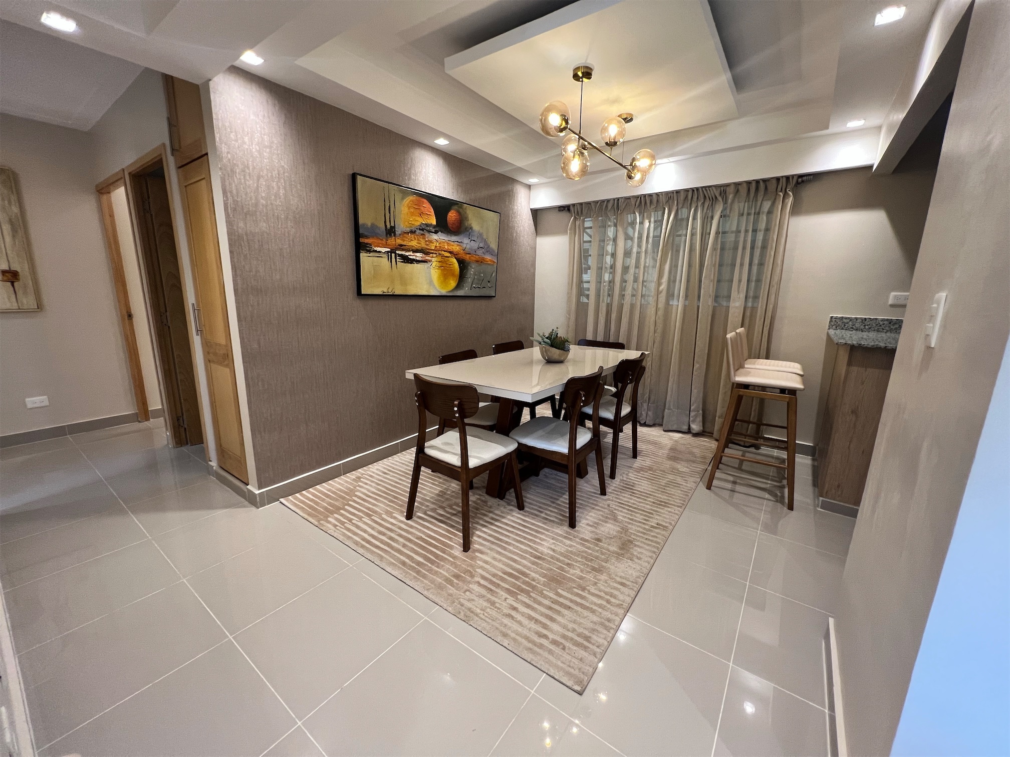 apartamentos - Venta de apartamentos de 156mts 4ta con terraza en la autopista de san Isidro  3