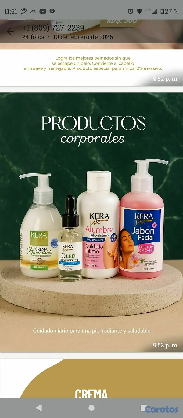 salud y belleza - ventas de productos para el cuidado del cabello  6