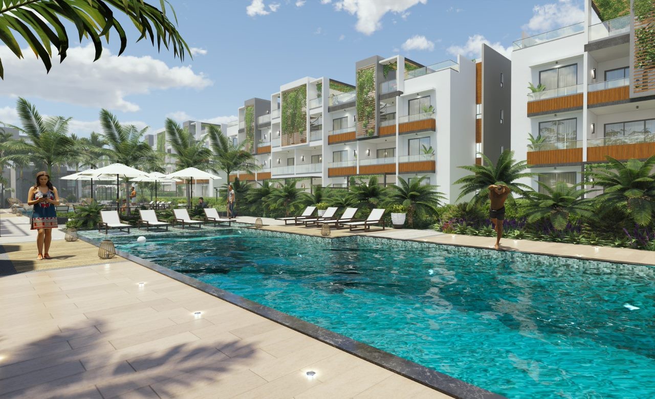 apartamentos - Vendo Apartamento En Brisa De Punta Cana  5