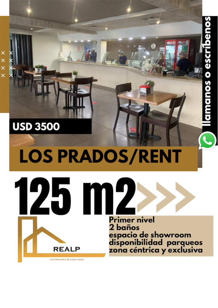 oficinas y locales comerciales - Local con amplio frente en cristal 0