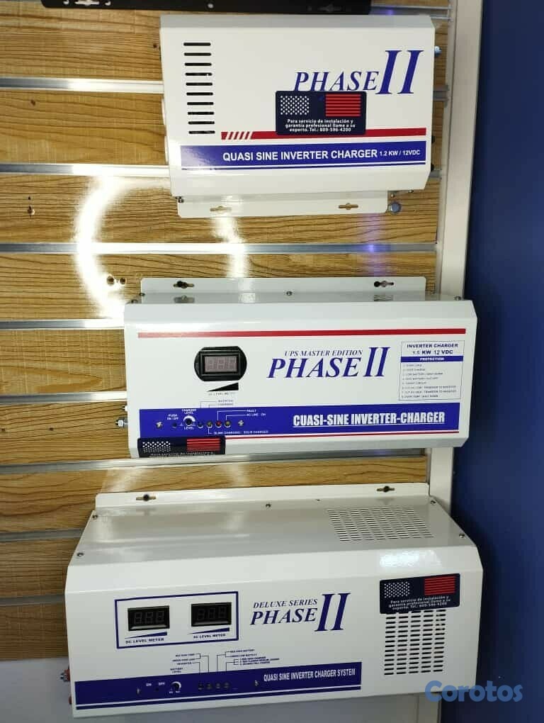 plantas e inversores - Inversores Phasell