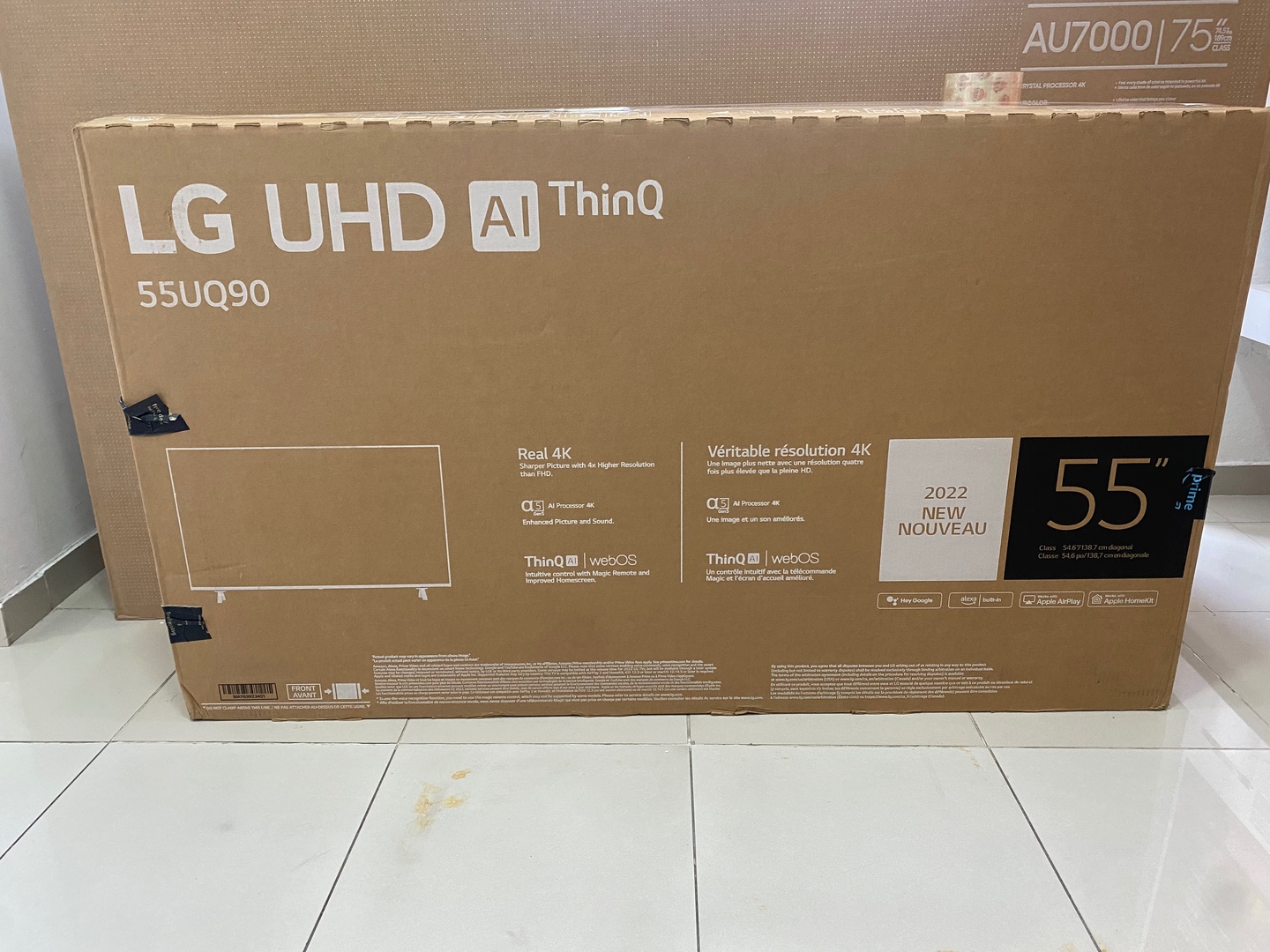 tv - Llegaron ellas Tv LG 55 UQ90 nueva de paquete ven y a provecho 2022 del año….