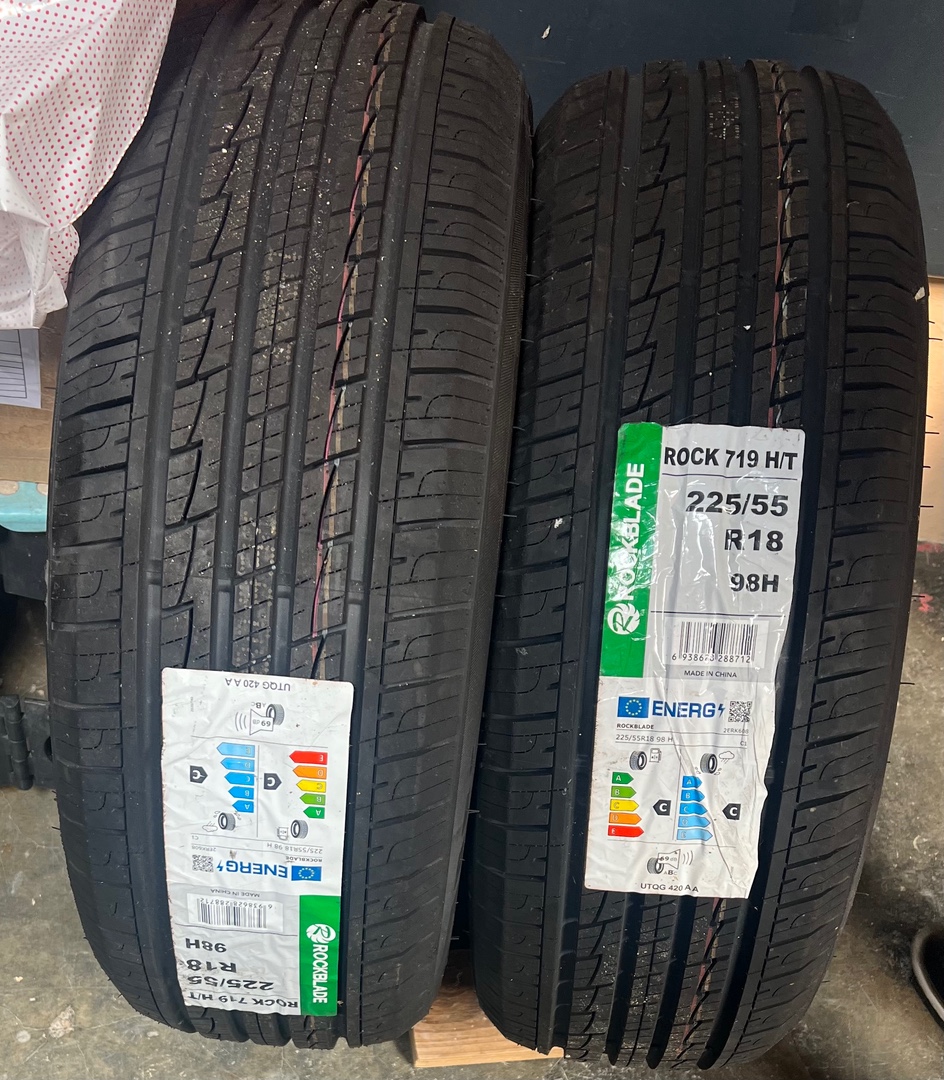 accesorios para vehiculos - Gomas rockblade R18 NUEVAS (2 unidades). 