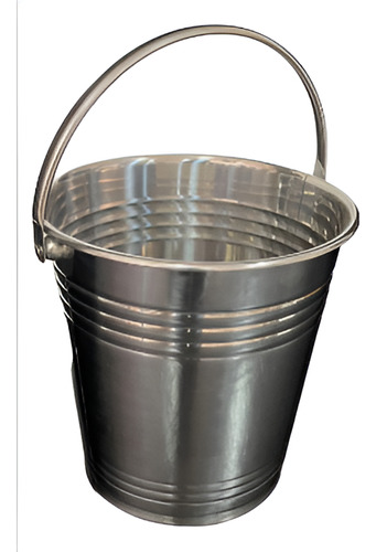 herramientas, jardines y exterior - cubeta acero inoxidable  0