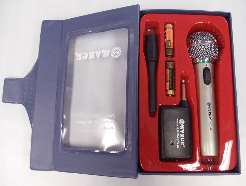 instrumentos musicales - Microfono Inalambrico Alto Alcance Karaoke Inhalambrico profesional 4