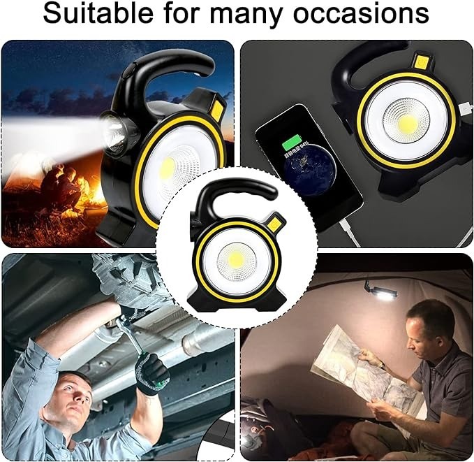 herramientas, jardines y exterior - LUZ RECARGABLE COB WORK LIGHTS JG-JZJ838 5