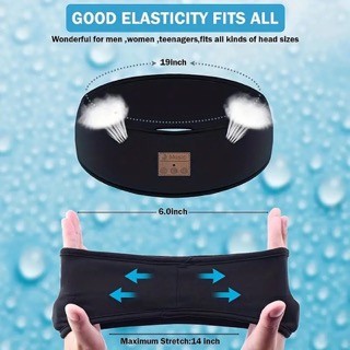 accesorios para electronica - Diadema Auriculares para dormir inalámbricos cintillo deportivo audifonos 4