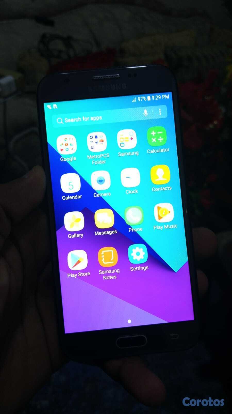 celulares y tabletas - J3 Prime, Pantalla Intacta, rasguños en la parte trasera, pero sin botón de enc. 5