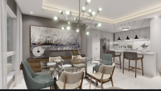 penthouses -  APART. EN MODERNA TORRE EN REP. LOS 3OJOS. AV. CHARLES DE GAULLE, S.D.E 5