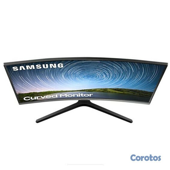 computadoras y laptops - MONITOR SAMSUNG 32 pulgadas CURVO con diseño sin bordes en 3 lados