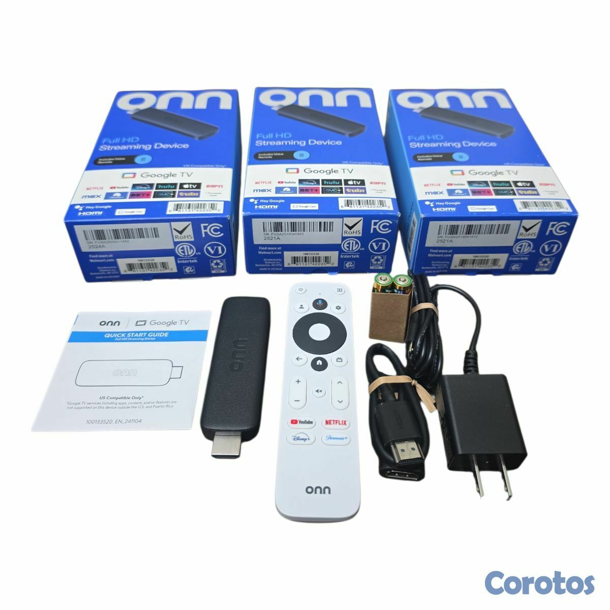 tv - 📺✨ ONN TV Stick Full HD con Google TV, Rápido, compacto y fácil de usar ✨ 4