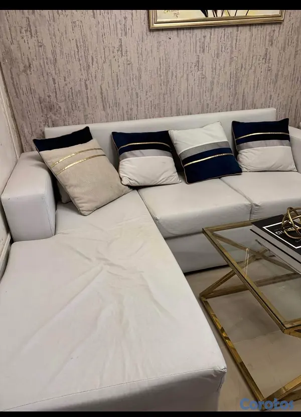 muebles y colchones - Juego Mueble L.Butaca.Mesa 2