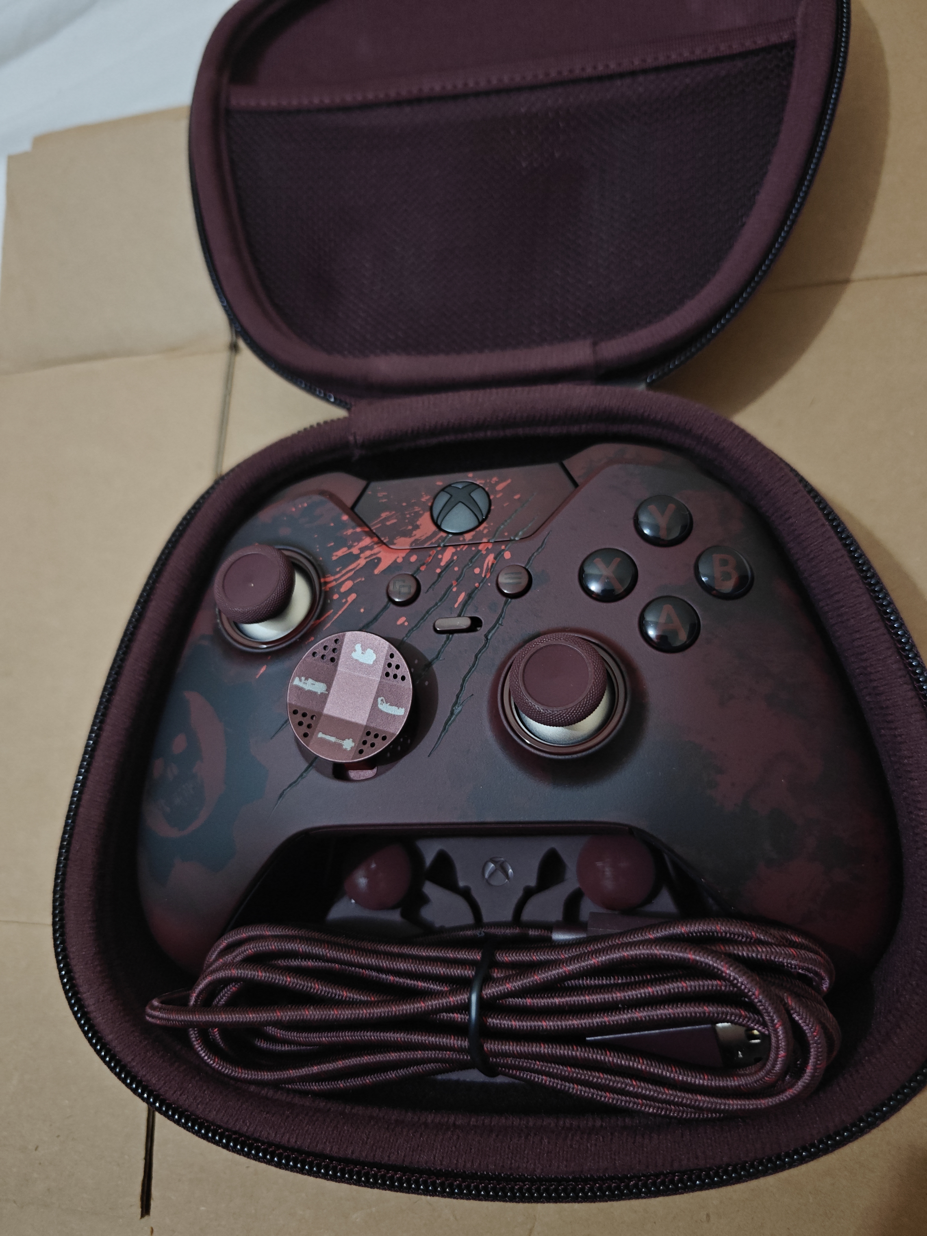 consolas y videojuegos - Control Xbox Elite Gears Of War 4 Limited Edition. 0