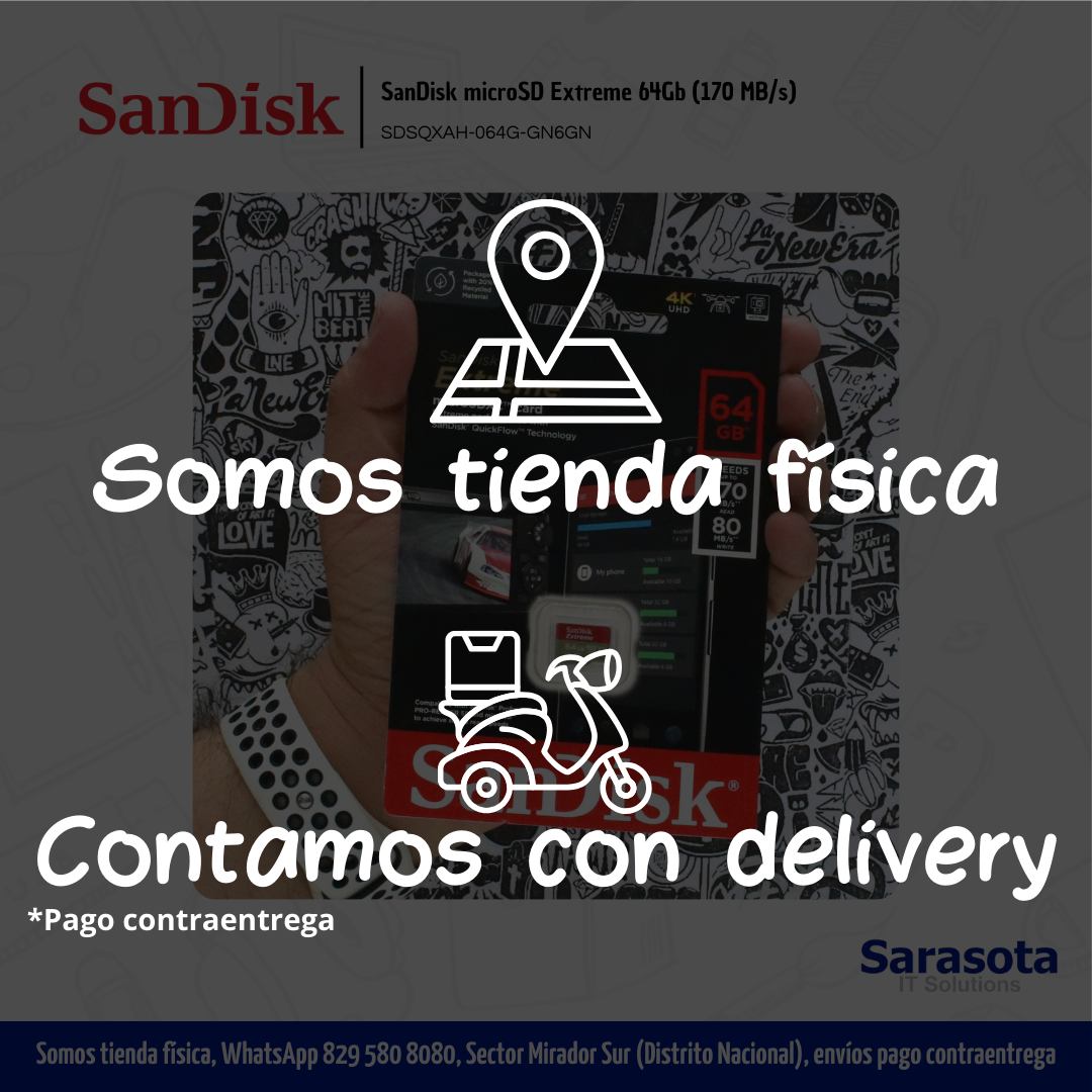accesorios para electronica - SanDisk microSD Extreme 64Gb (170 MB/s) 2