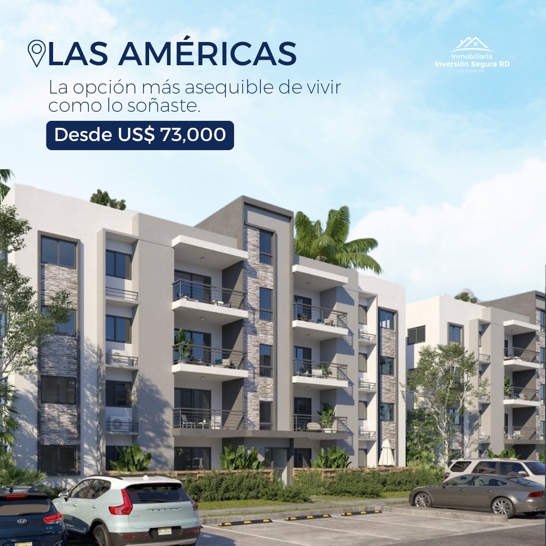 apartamentos - Apartamentos en las Américas con vista al Mar 