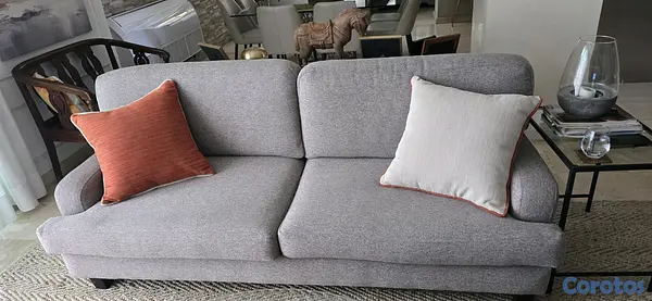 muebles y colchones - Sofá moderno 3 plazas  3