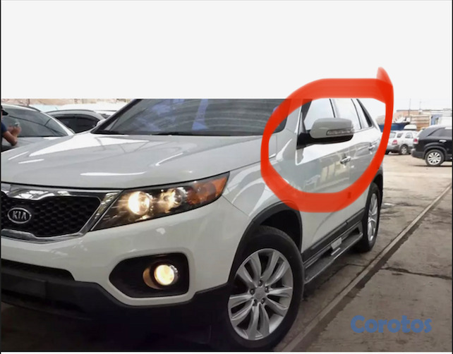 accesorios para vehiculos - Luz de retrovisor izquierdo Kia Sorento 2010/2014