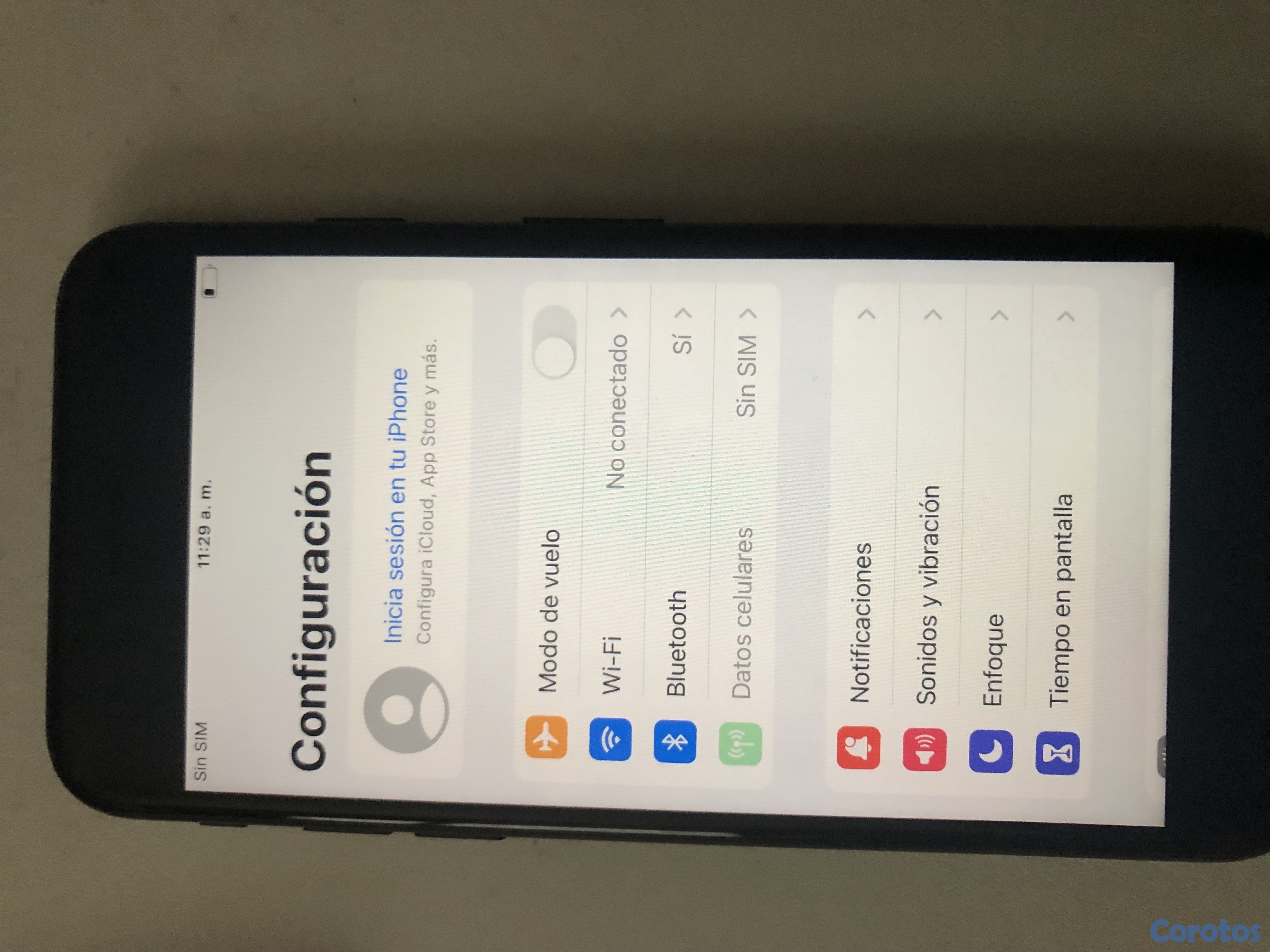 celulares y tabletas - iPhone 7 normal de 32gb  baypass es turbo sim esta todo nitido  2